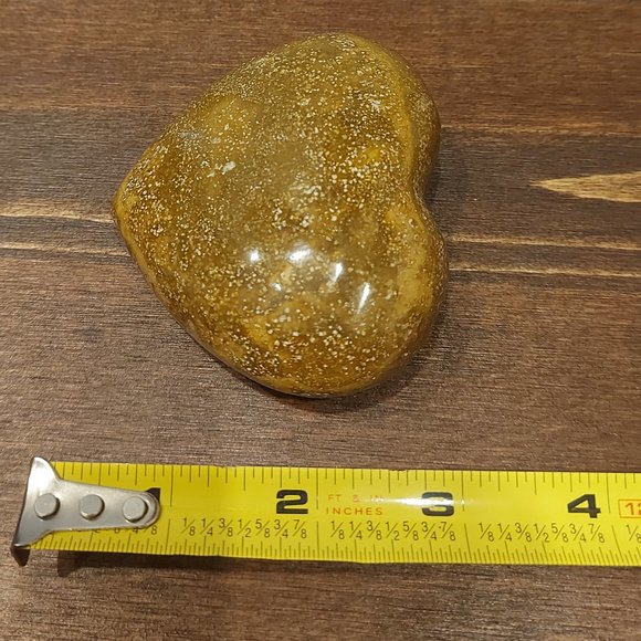 🔥 Sale 🔥Brown Ocean Jasper Heart (Stand Not Included) - Final Price - Picture 8 of 8